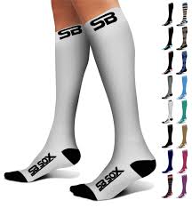 Sb Sox Compression Socks 20 30mmhg For Men Women Best Stockings For Running Medical Athletic Edema Diabetic Varicose Veins Travel