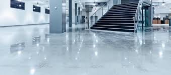 polished concrete floor