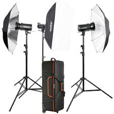 Godox Sk300ii 3 Light Studio Flash Kit Sk300ii D B H Photo Video