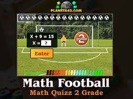 math football fun math game