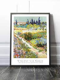 Vincent Van Gogh Garden At Arles 1888