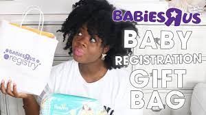 es r us baby registry free gift
