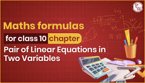 Pair Of Linear Equations In Two