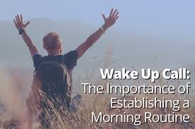 Image result for importance of a morning routine