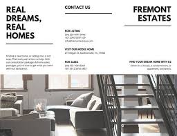 Customize 78 Real Estate Brochure Templates Online Canva