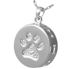 whole pet cremation jewelry paw