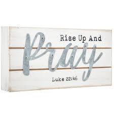 Luke 22 46 Wood Decor Hobby Lobby