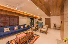 contemporary indian style apartment