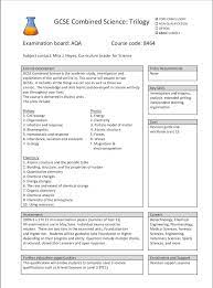 Gcse Combined Science Trilogy Core