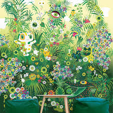 Vertu fine art, boca raton, florida. Wallpaper Tribute To Takashi Murakami By Peggy Nille Acte Deco Collection