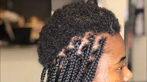 box braids on less than 1 inch hair