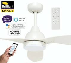 dc ceiling fan with 18w led light