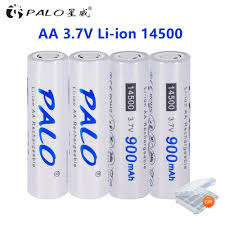Free delivery and returns on ebay plus items for plus members. Palo 14500 900mah 3 7v Li Ion Rechargeable Batteries Aa Battery Lithium Cell For Led Flashlight Headlamps Torch Mouse Buy From 6 On Joom E Commerce Platform