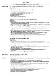 Sample Retail Resume And Writing Tips Inventory Control