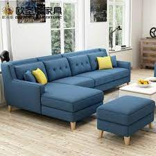sagwan wood 5 seater l shape sofa set
