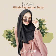 Sudah menjadi rahasia umum bahwa . Jilbab Segiempat Kiki Scraft Bahan Katun Warna Hitam Mudah Dibentuk Tidak Kusut Murah Nyaman Shopee Indonesia