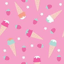 ice cream cone cute style vector