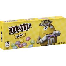 m m s chocolate cans peanuts