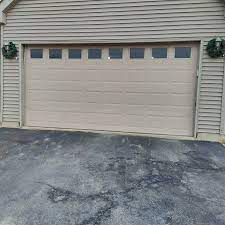 16x8 insulated raised panel garage door