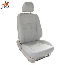 Car Seat Cover Leather Beige Red Pure