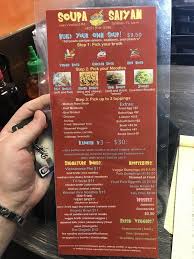 Welcome to the dragon ball z: Soupa Saiyan In Orlando Restaurant Menu And Reviews