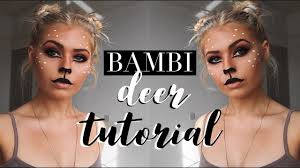 easy bambi deer halloween makeup