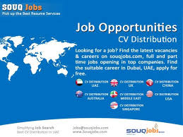 Jobs In Dubai Cv Distribution Cv Writing Services