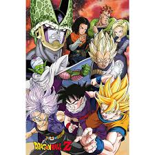 Maybe you would like to learn more about one of these? Dragonball Z Anime Manga Tv Show Poster Print Cell Saga Characters Walmart Com Walmart Com