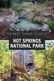hot springs national park in arkansas