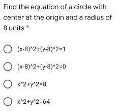 Answered Find The Equation Of A Circle