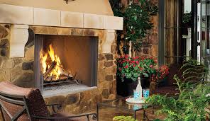 Outdoor Wood Burning 50 Fireplace With