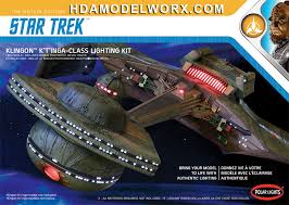 Star Trek Klingon K T Inga Lighting Kit For The 350 Scale Model Kit By Polar
