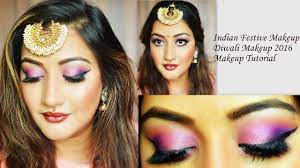 diwali 2016 makeup tutorial indian
