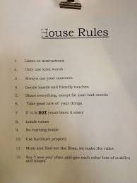 12 Simple House Rules For My 4 And 3 Year Old My 4 Year Old