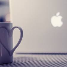 MacBook Love Cup Pure Background iPad ...