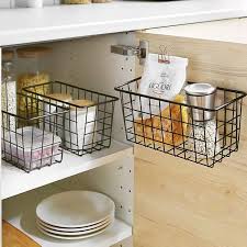 Rustic Hangable Storage Wire Basket