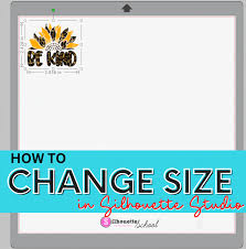 how to change size in silhouette studio