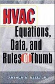 Hvac Tables Equations Rules Of Thumb