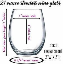 Wine Glass Decals Cricut Wine Glasses