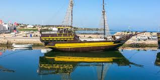 djerba pirate ship trip to flamingo