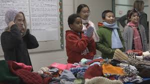 Handmade Winter Clothes Donated To
