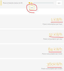 power consumption calculator how to