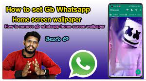 gb whatsapp home screen wallpaper
