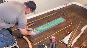 how to replace a damaged laminate board