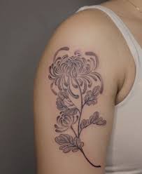 36 alluring chrysanthemum tattoo ideas