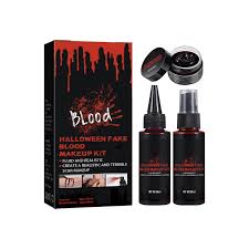 halloween fake blood makeup kit
