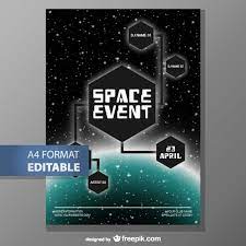 free vector editable poster template