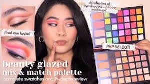 beauty glazed mix match palette