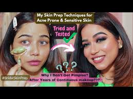 skin prep before makeup for sensitive