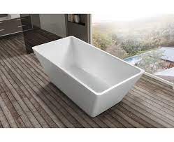 Moderne freistehende badewanne eckig mit ablagefläche. Freistehende Badewanne Bw Ix085